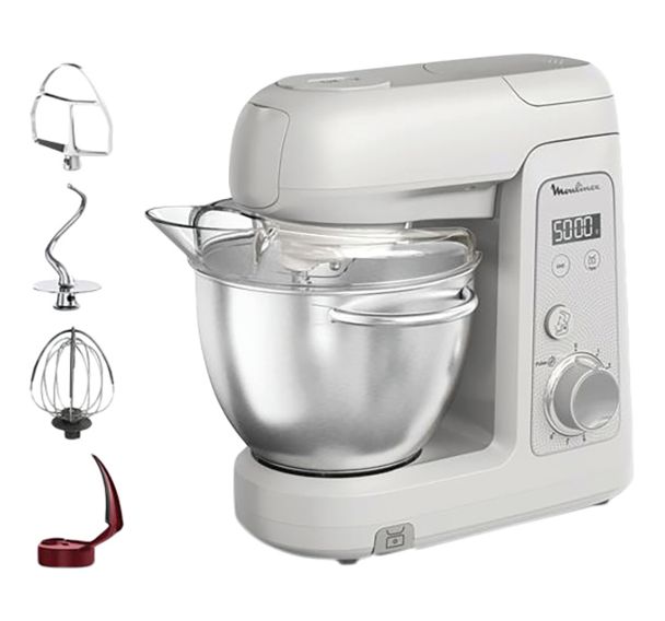 Robot pâtissier 4.6 L - Bake Partner + - QA540BF1 - 4,6 L - Moulinex