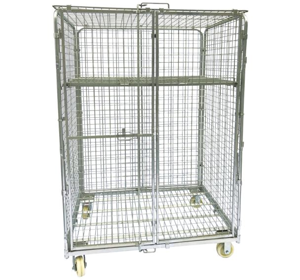 Roll-conteneur maxi de sécurité - 1 étagère - Capacité 600 kg - Manutan