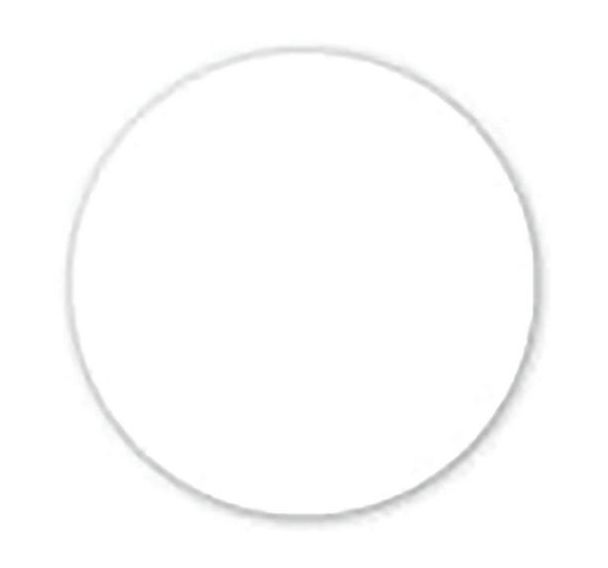 Rond adhésif de marquage au sol LeanStripe - Blanc - Ergomat