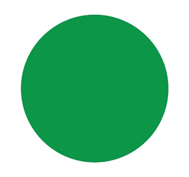 Rond en résine thermocollée