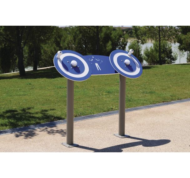 Roue à bras rotative