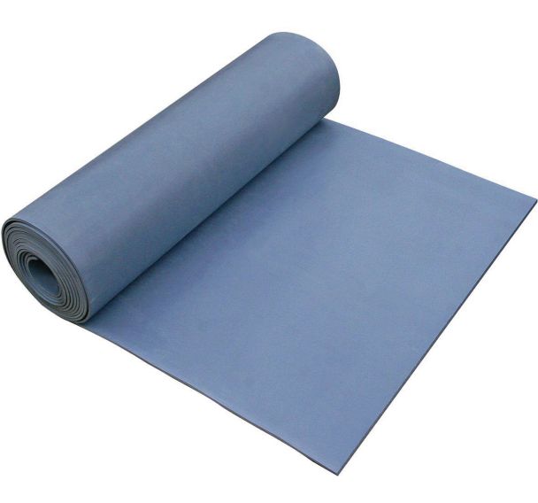 Rouleau tapis isolant électrique M38 classe 0 gris 1x10 ml ep.3 mm