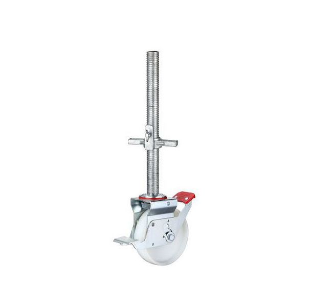 Roulette pivotante pour palettes empilables - Schake