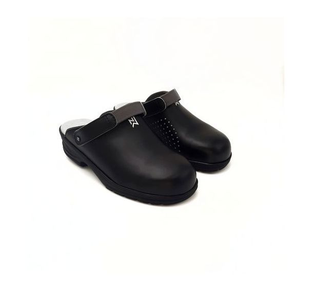 Sabot de sécurité en cuir noir Bjornson SRC - Nordways