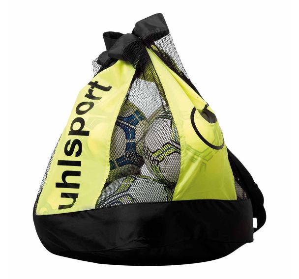 Sac à ballons 16 - Noir/jaune - Uhlsport