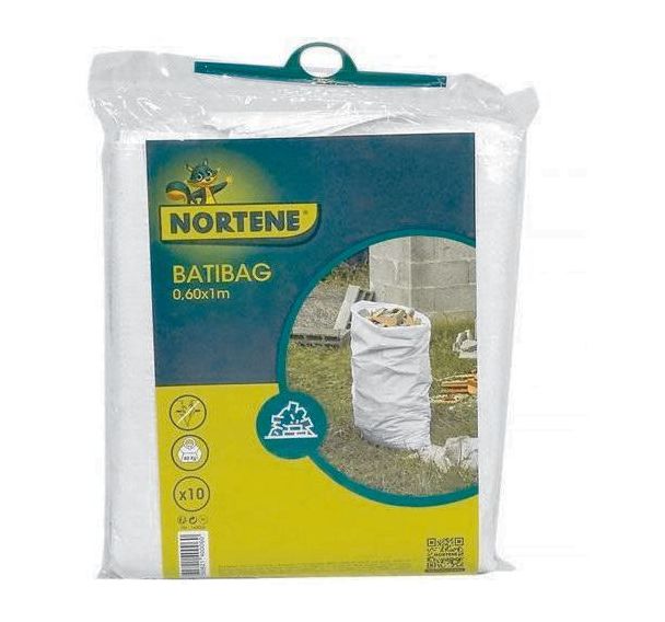 Sac à gravats Batibag polyéthylène tissé - 10 pièces