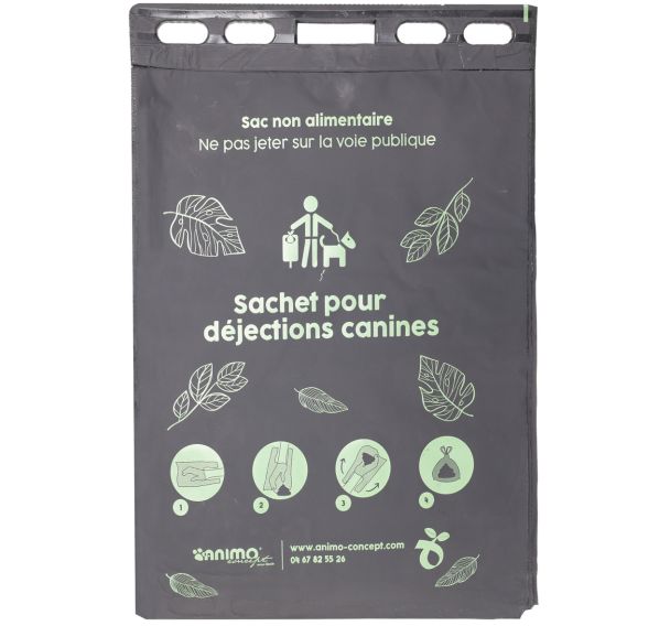 Sac gant végétal en liasse - 2000 sachets