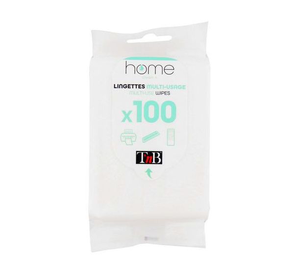 Sachet de 100 Lingettes multi-usage - T'nb
