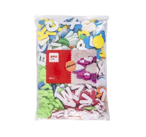 Sachet mousse lettres 500 unités
