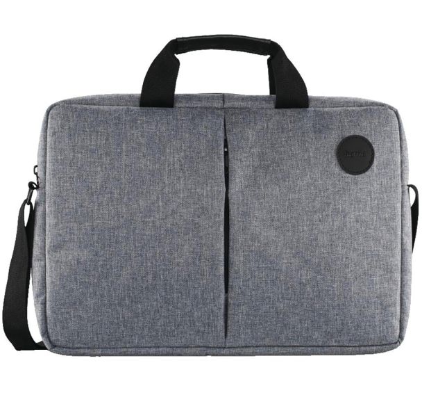 Sacoche d ordinateur portable Gênes jusqu à 44 cm (17,3'') grise - Hama