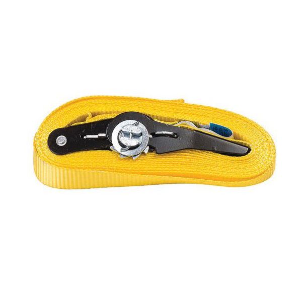 Sangle d'arrimage à cliquet 25 mm, longueur 5m - 8,0 kN