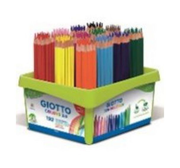 Schoolpack 192 crayons GIOTTO COLORS 3.0