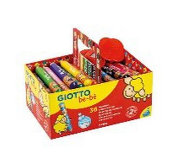 Schoolpack 36 crayons Giotto Bébé mine géante: 7 mm