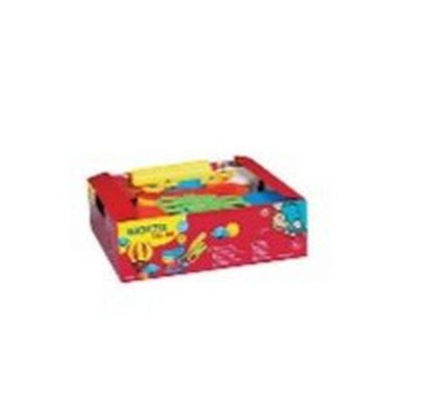 Schoolpack 8 pots 220g de pâte à jouer Giotto bébé