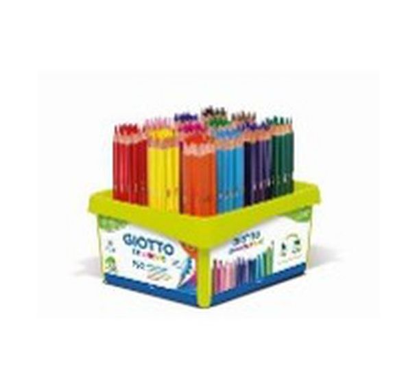 Schoolpack de 192 crayons de couleurs assorties Omyacolor Giotto Stilnovo 2