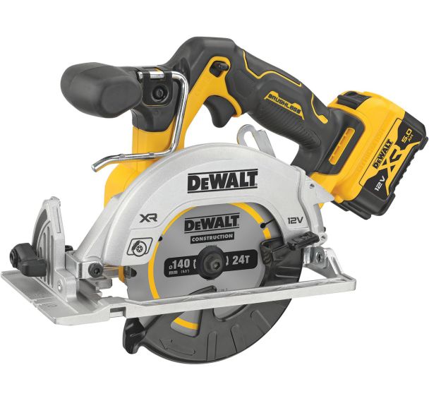 Scie Circulaire Xr 12V 5Ah Li-Ion Brushless 140 mm - Dewalt
