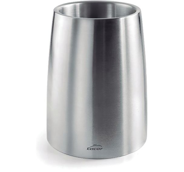 Seau à champagne isotherme inox 10.5x19.5cm