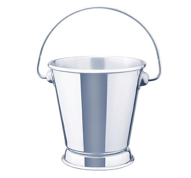 Mini seau en acier inoxydable