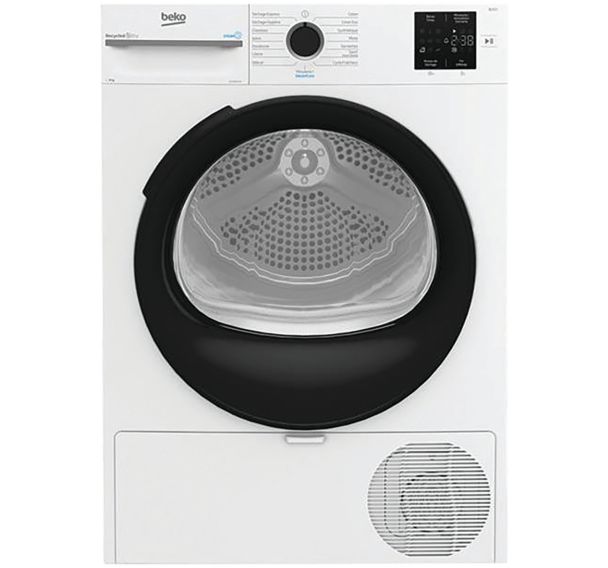 Sèche-linge D3H18D93W - Capacité 8 kg - Beko