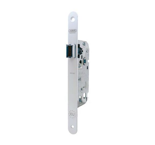 Serrure à encastrer bec de cane Axe 40mm Blanc - SE 40 BDC
