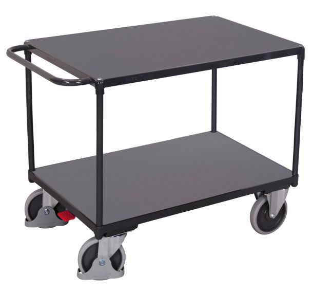 Servante à 2 plateaux bois - Charge 400 à 500Kg - Variofit
