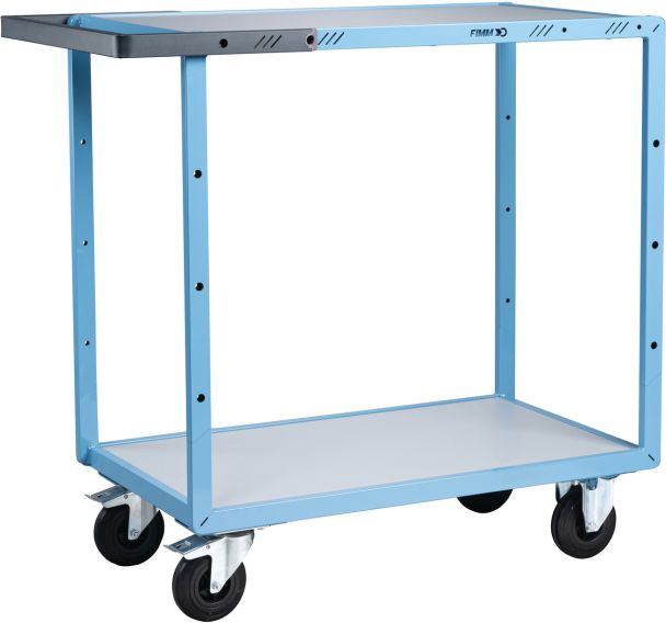 Servante mécano-soudée à plateaux - Mélaminé - Capacité 250kg - FIMM