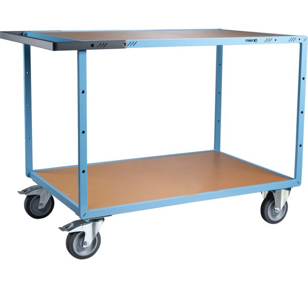 Servante mécano-soudée à plateaux tôlés - Capacité 400kg - FIMM