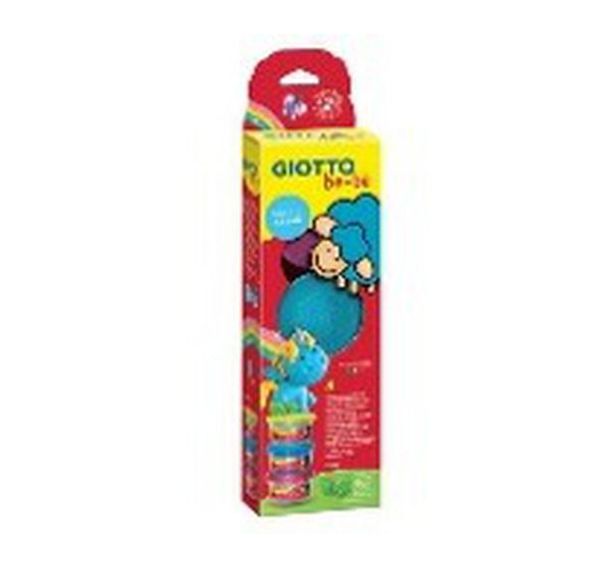 Set 3 pots 100g pâte à jouer pailletée GIOTTO Bè-be