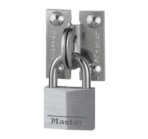 Set de 4 Cadenas à clé en aluminium avec 2 oeillets 914060REURD