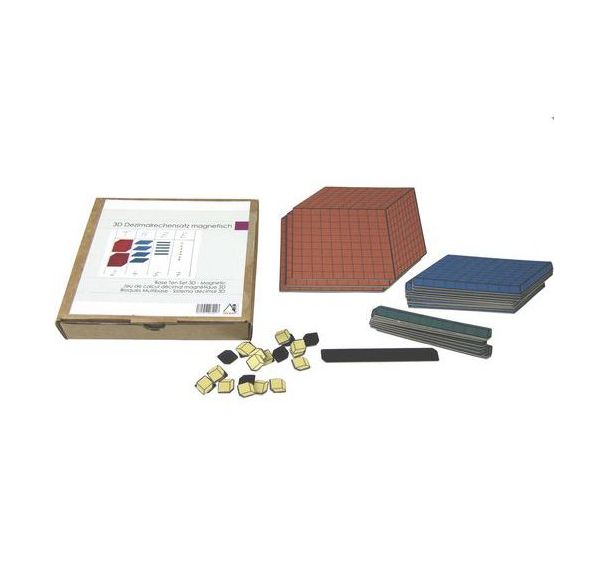 Set de calcul décimal magnétique 3D