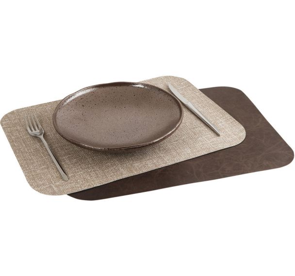 Set de table Vintage - Beige - Lot de 6
