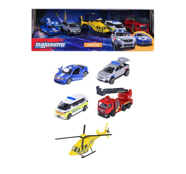 Set de véhicules de secours majorette