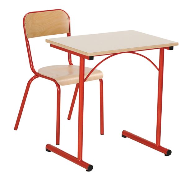 Pack Tables chaises scolaires Atlas chants surmoulés - Manutan Expert