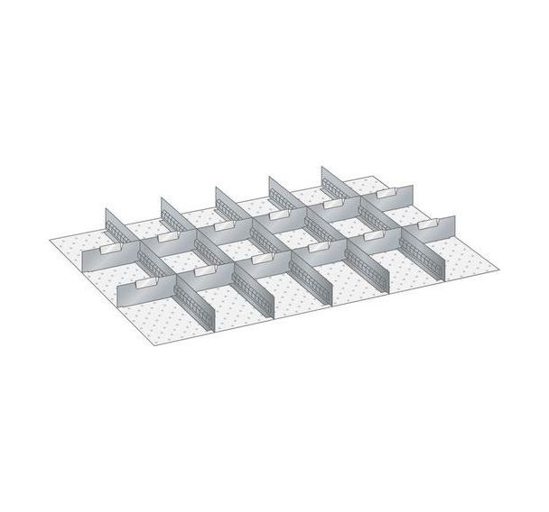 Set séparations pour tiroirs LISTA 102 cm