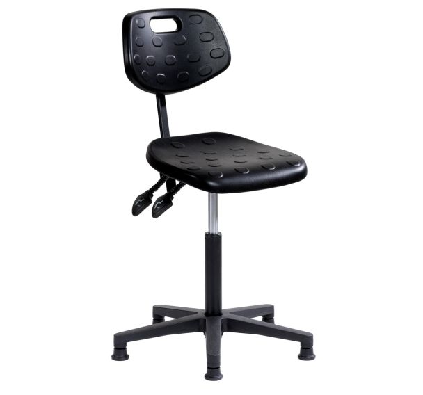 Siège ERGODYN bas sur patins profondeur réglable aluminium