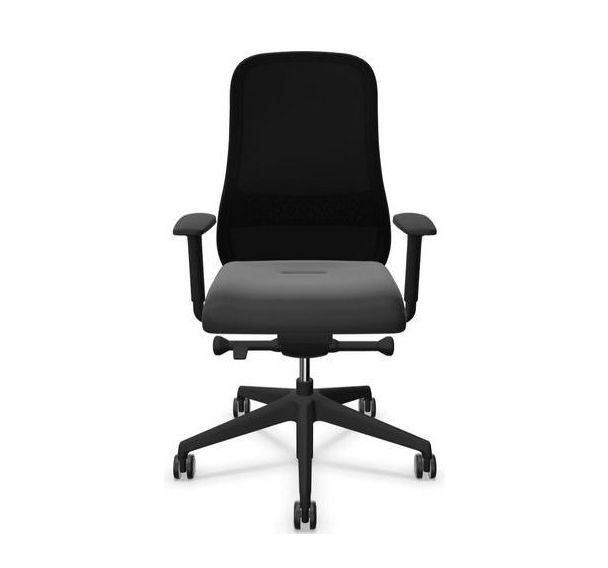 Siège de bureau SOULY SWIVEL noir assise noire