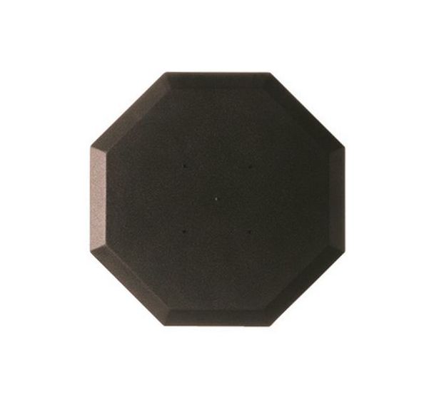Socle octogonal Noir/lampes halogenes 50 et 75w