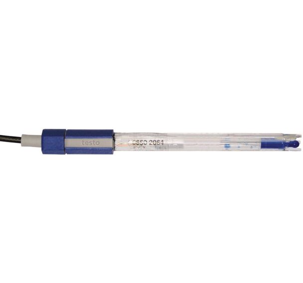 Sonde pH universelle en plastique avec température - Testo