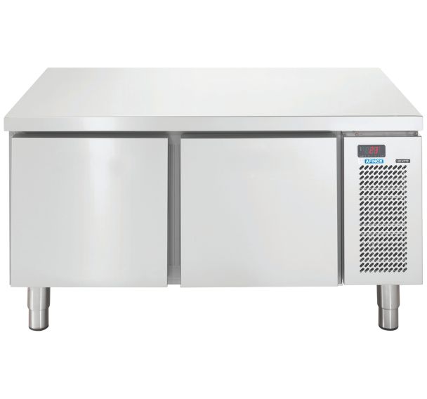 Soubassement réfrigéré GN1/1 négatif 2 tiroirs dessus inox LINEAR SNACK+