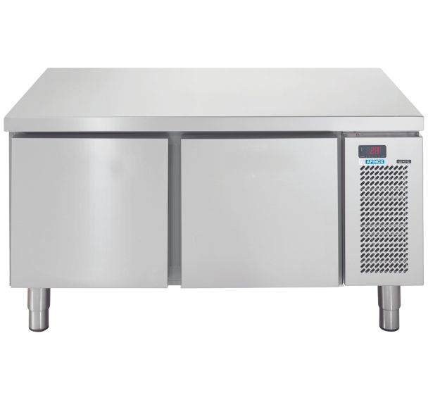 Soubassement réfrigéré GN1/1 positif 2 tiroirs dessus inox LINEAR SNACK+