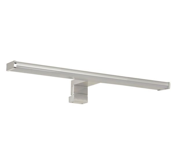 Spot base métal diffuseur opale chrome - Corep