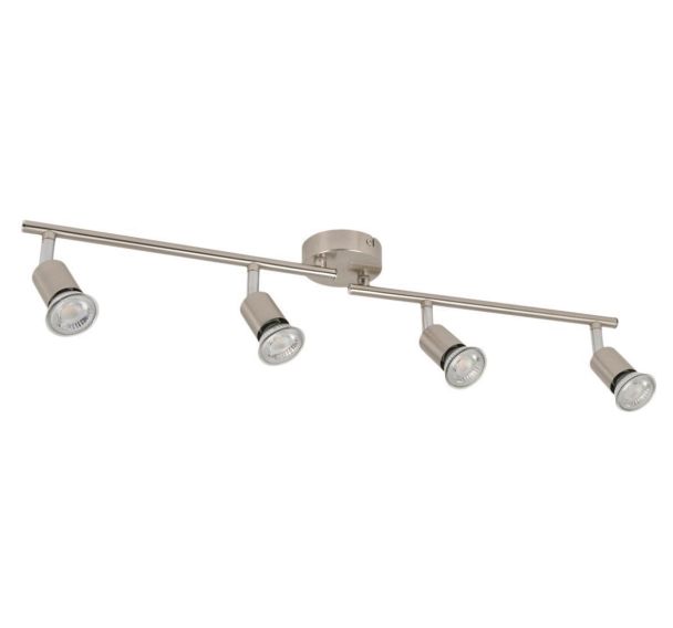 Spot base ronde Andy en métal 4 lumières - Corep