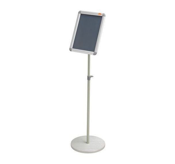 Stand d'exposition pour porte-affiche clipsable Nobo Format A4