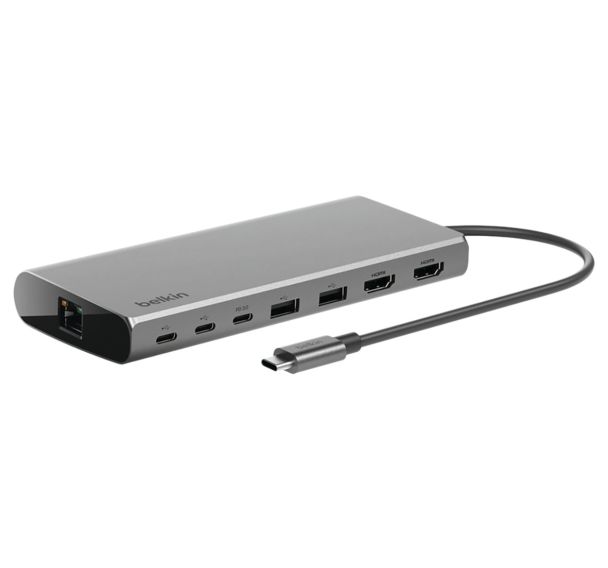 Station d'accueil CONNECT 8-in-1 Dual Display Core Hub - Belkin