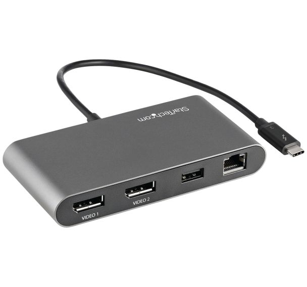 Station d'accueil Mini Dock Thunderbolt 3 TB3DKM2DPL - StarTech