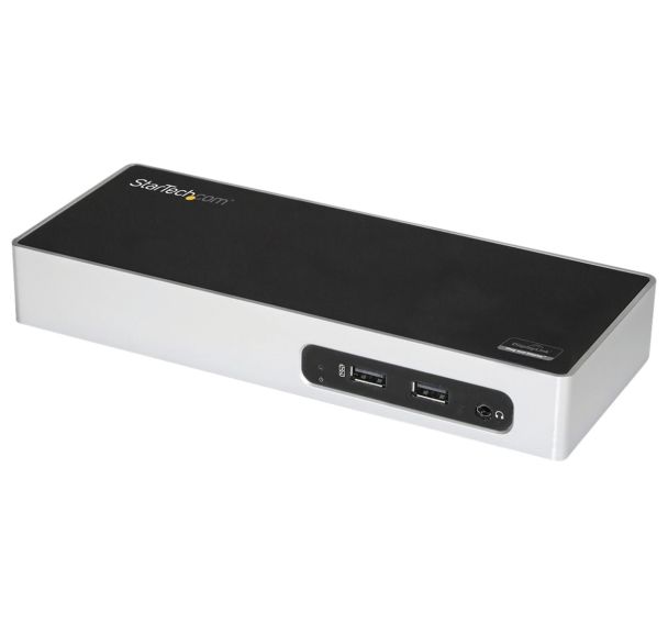 Station d'accueil USB 3.0 double affichage pour PC portable - StarTech