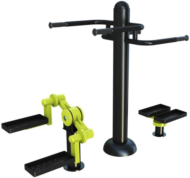 Stepper twister fitness extérieur