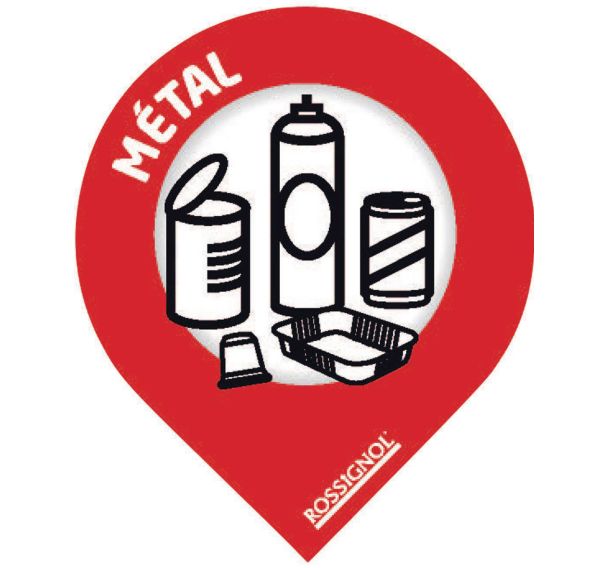Sticker tri métal - Rossignol Pro