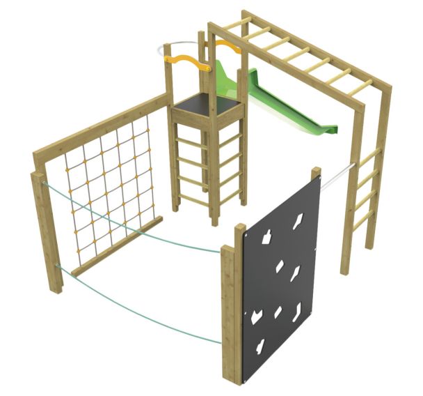 Structure PAGO PAGO bois/polyester - scellement