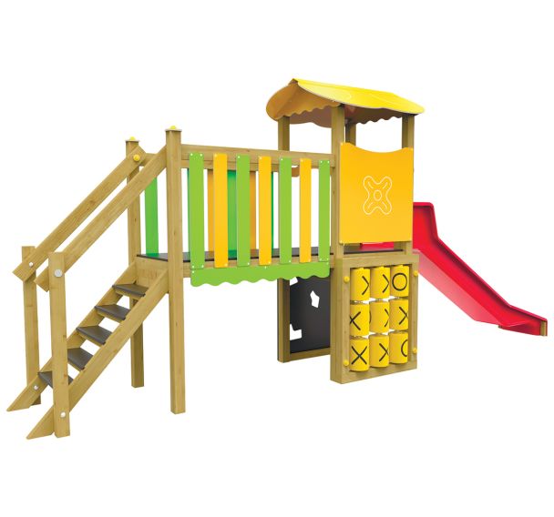 Structure multi-activités BOUTON D'OR BAMBIN bois/polyester - Procity